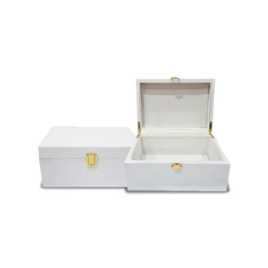 white china accessories box