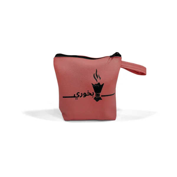 red bukhoor travel kit gift pouch