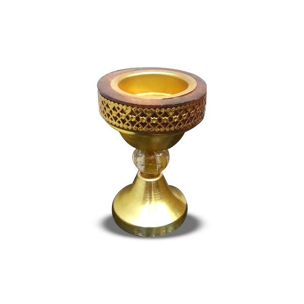 indian gold bukhoor burner