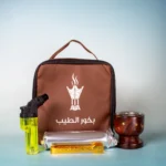 Bukhoor Travel Kit Gift Bag – Premium Leather Mubkhar Set