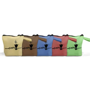 Leather gift pouch from burhani hadaya