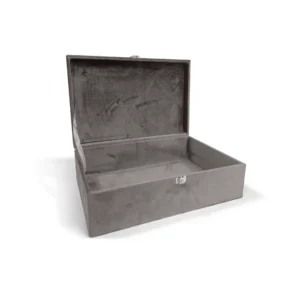 Velvet Box Big – Light Brown – 1